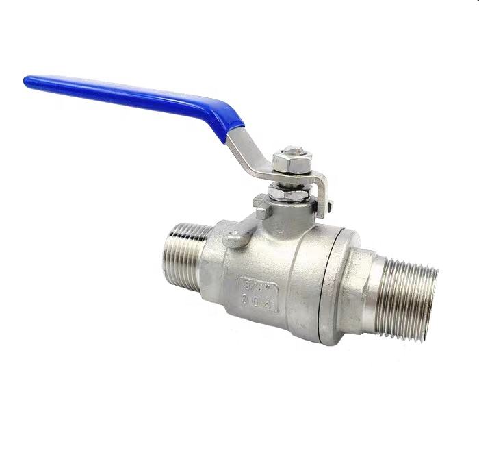 Stainless Steel Male Thread Type Ball Valve